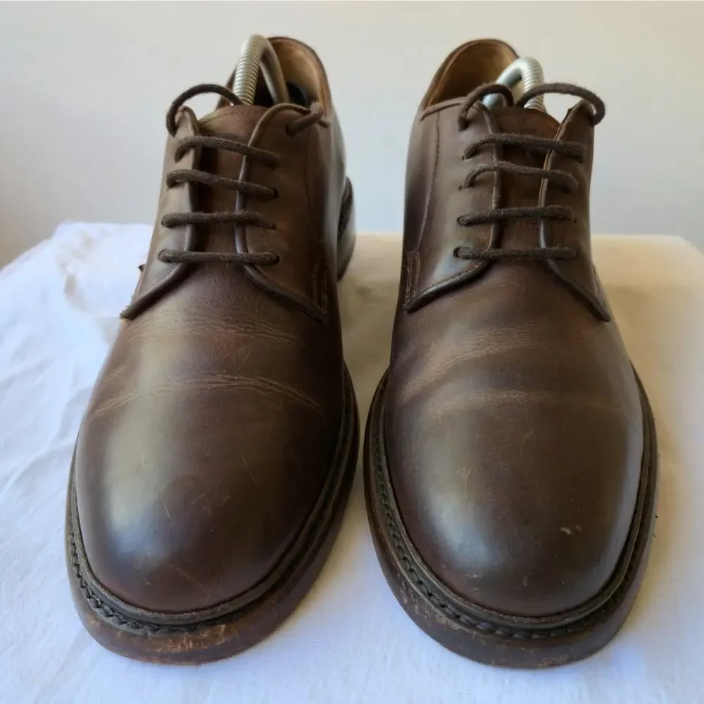 Frye Men's Leather Derby Oxford Shoes Brown Size 10.5 D